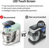 Hauswirt® M5 5.3Qt 11 Speeds Tilt-Head Mixers Kitchen Electric Stand Mixer Green Color