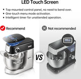 Hauswirt® M5 5.3Qt 11 Speeds Tilt-Head Mixers Kitchen Electric Stand Mixer Black Color