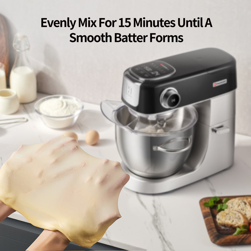 Hauswirt® M5 5.3Qt 11 Speeds TiltHead Mixers Kitchen Electric Stand M