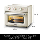 Hauswirt® K5M 26Qt 6-in-1 Air Fryer Toaster Oven