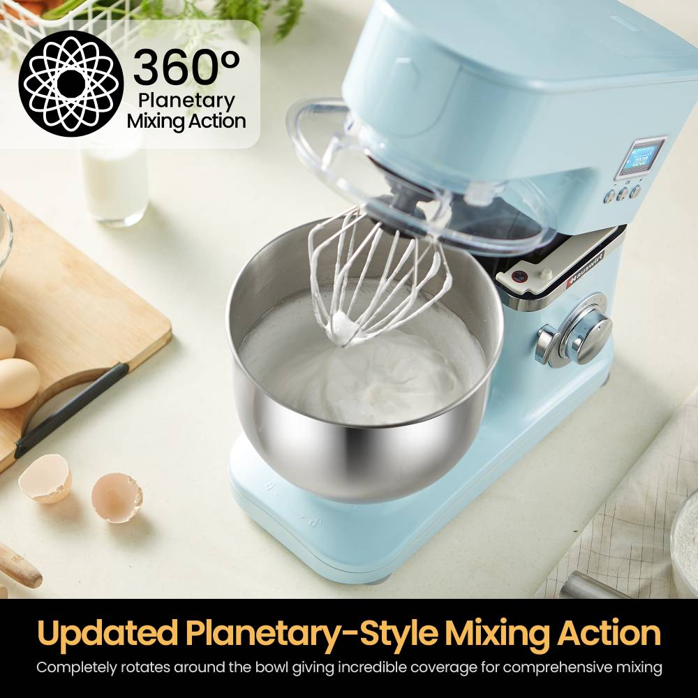 Hauswirt® HM740 3 in 1 Stand Mixer 5.3Qt Multifunctional
